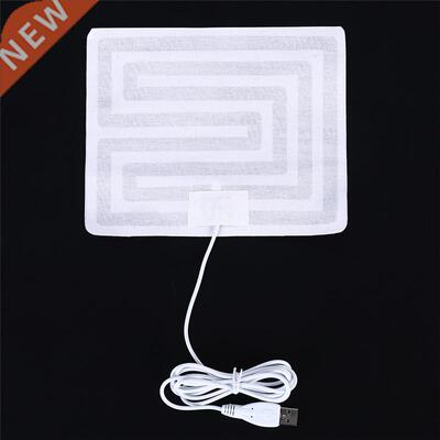 1pc 14*17.5CM 5V USB Heated Socks Carbon Fiber Pads Electric
