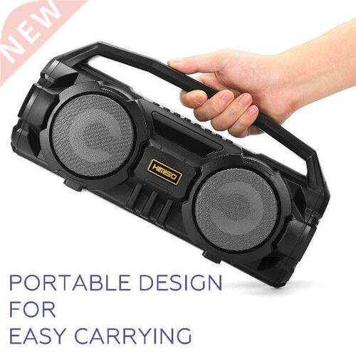 Portable Bluetooth Speaker 10W Colorful LED Light Wireless