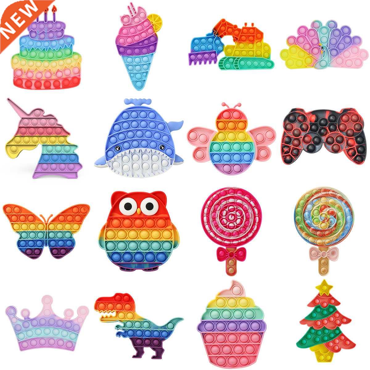 Kawaii Sss Relief Fidget Sensory Squeeze Toys Anti-sss Mini
