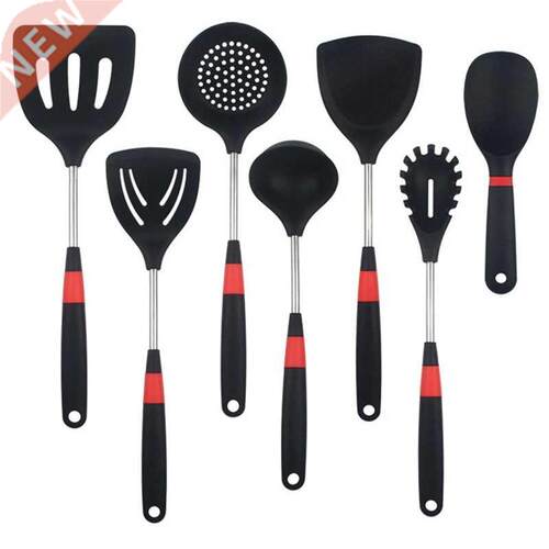 7Pcs Silicone Kitchen Utensils Set Cooking Tools