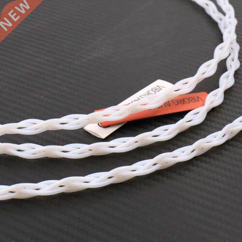 One meter moonsaudio Solid Pure Silver 0.4mm 4 Wire Litz Cab