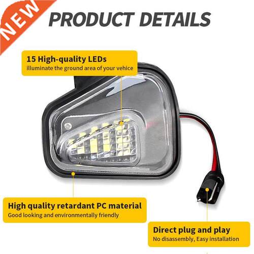For VW Psst B7 CC Scirocco Jett MK6 EOS Beetle R LED Side