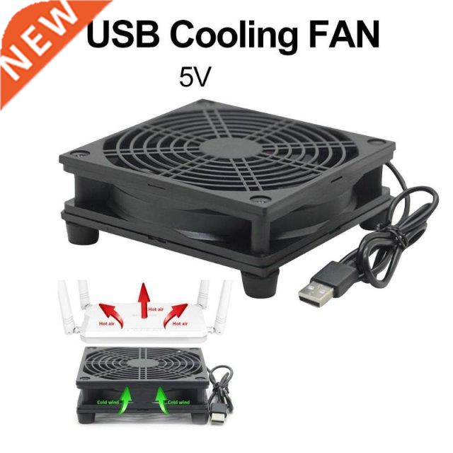 9cm/12cm Cooling Fan DC 5V USB Power Supply Quiet Fan for Ro