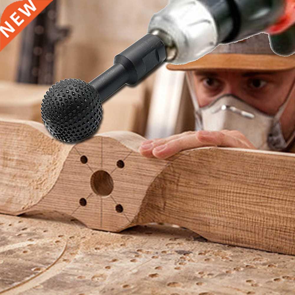 Woodworking Ball Chisel Carving Grooving Grinder Heads File