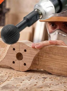 Woodworking Ball Chisel Carving Grooving Grinder Heads File