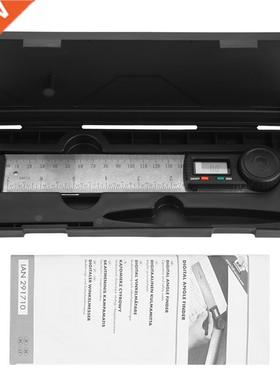 200mm Electronic Protractor Goniometer Angle Finder Gauge Ru