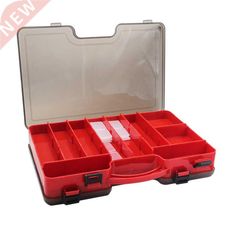 2021 Grote Capaciteit Double-Layer Visgerei Doos Multifuncti