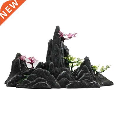 Rockery Fish Tank Landscaping Rockery Aquarium Decoration De