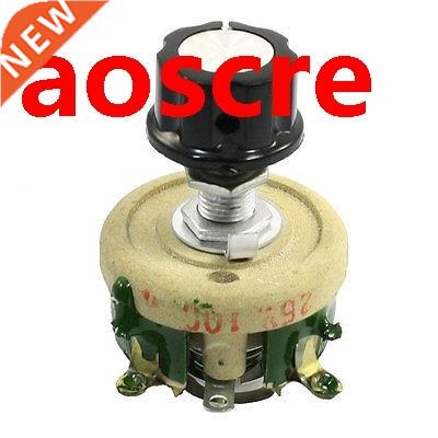 25W 100 Ohm Ceramic Wirewound Potentiometer Rotary Resistor