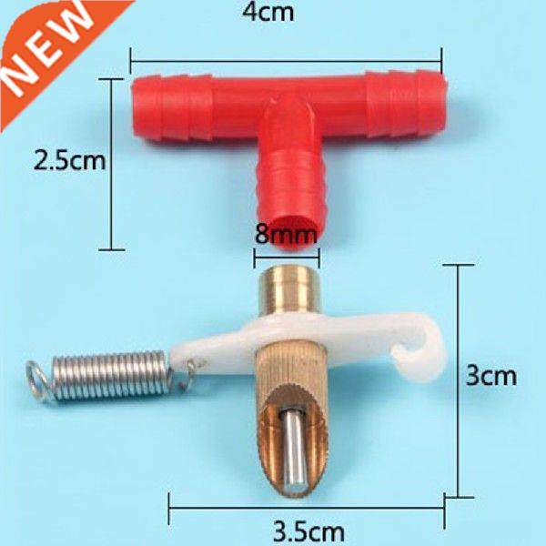 10 Pcs T Tubes Rodents Water Feeder For Rabbit Pet Supplies