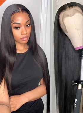 13x4 13x6 Lace Front Human Hair Wig For Black Women 30 Inche