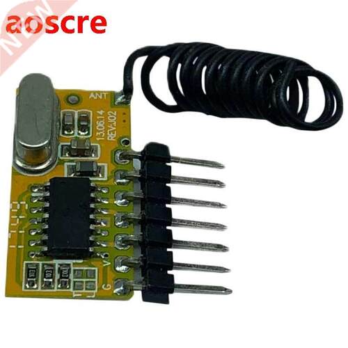 433MHz Superheterodyne Learning Receiver Module Wireless Rec