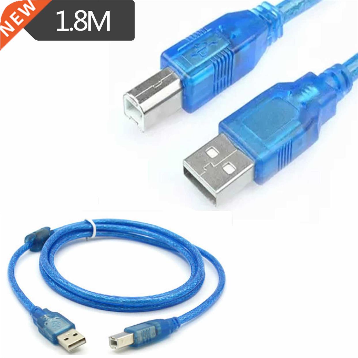 USB2.0 A Male to B Male Printer Cable 1.8m