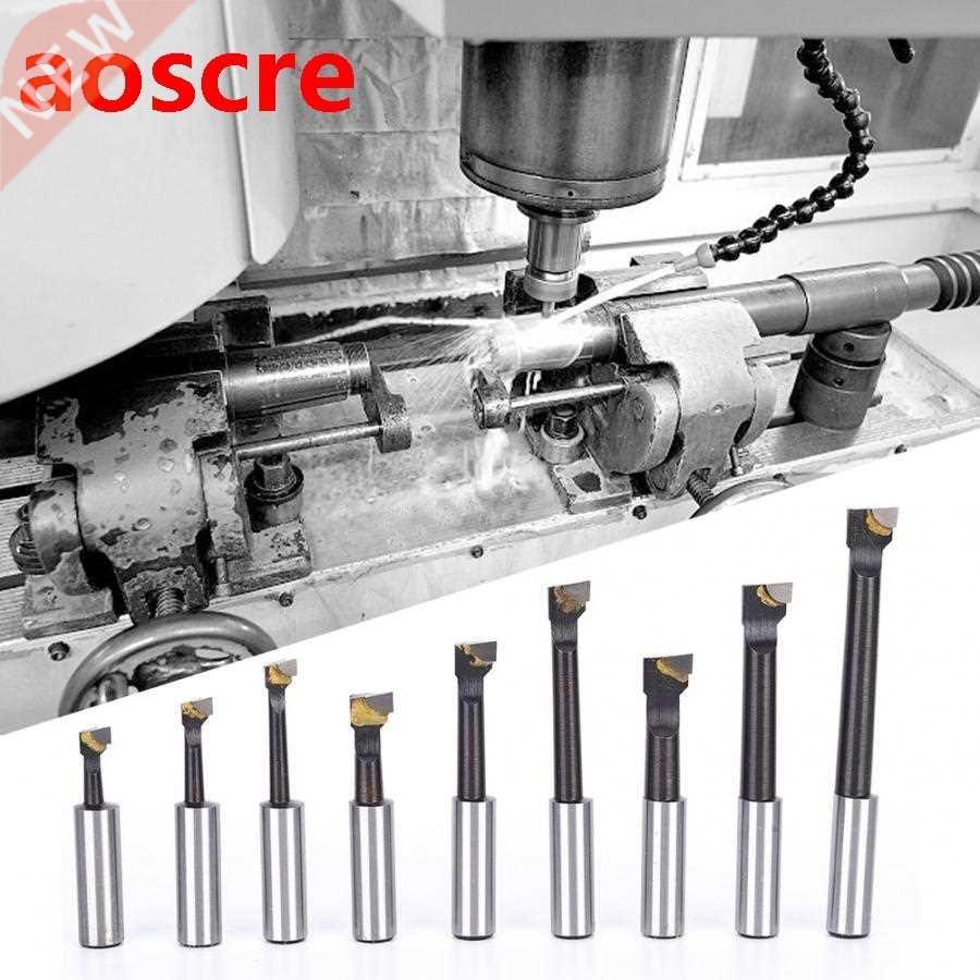 9Pcs Boring Bar Set 12mm F1 Type High Speed Steel CNC Lathe