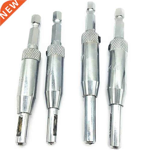 4pc Hss Self Centering Hinge Drill Bit Door Cabinet 5/64