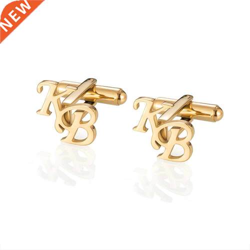 Custom Engraved Name Initials Cuff links Buttons Mens Weddin