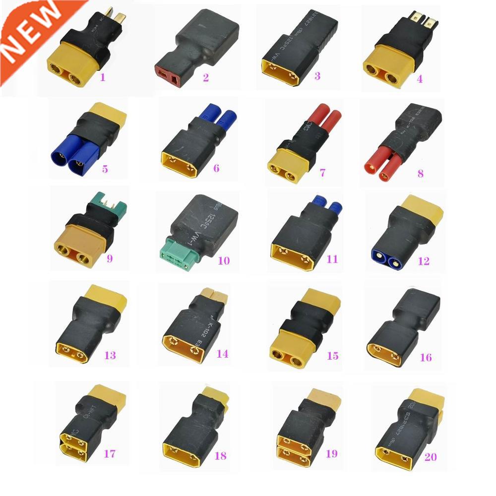 1Pcs XT90 to XT60 TRX T-Plug Deans MPX EC EC5 4.0mm banana
