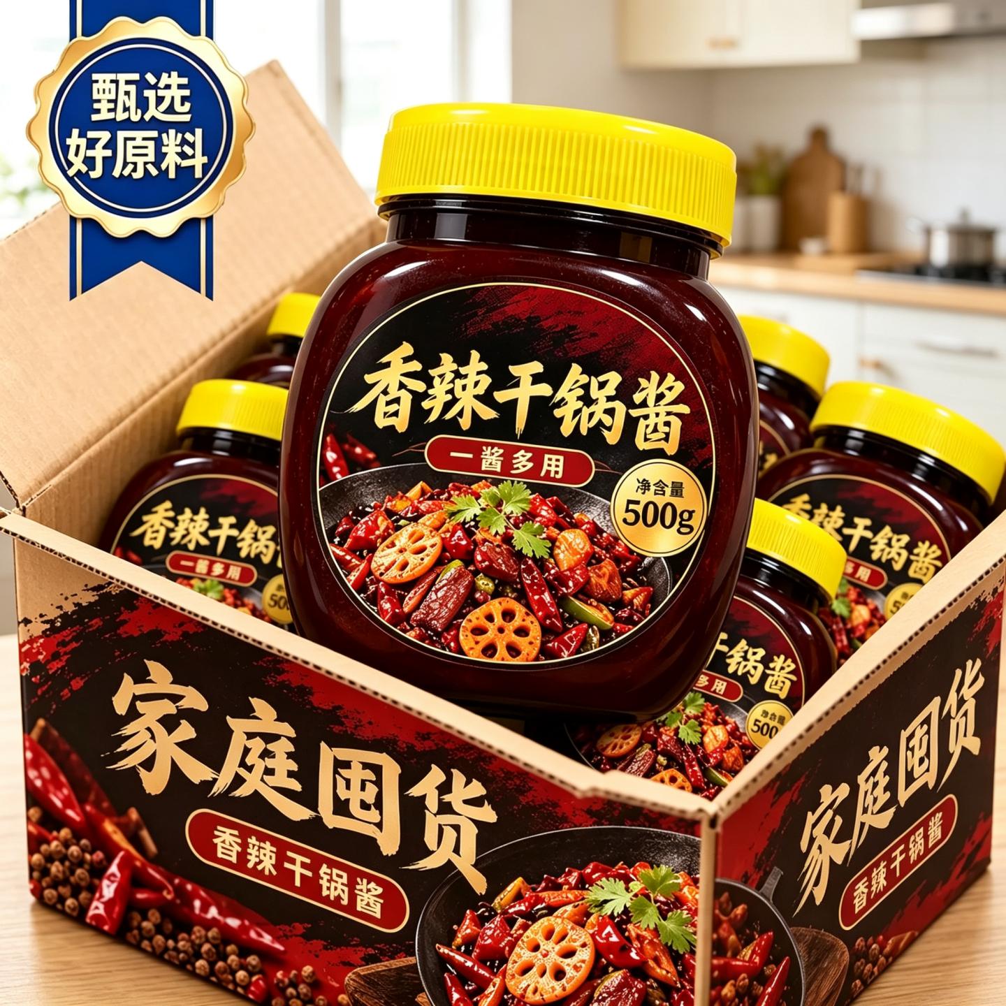 正宗干锅酱官方旗舰店正品四川家用儿童不辣麻辣烫香锅酱炒料调料