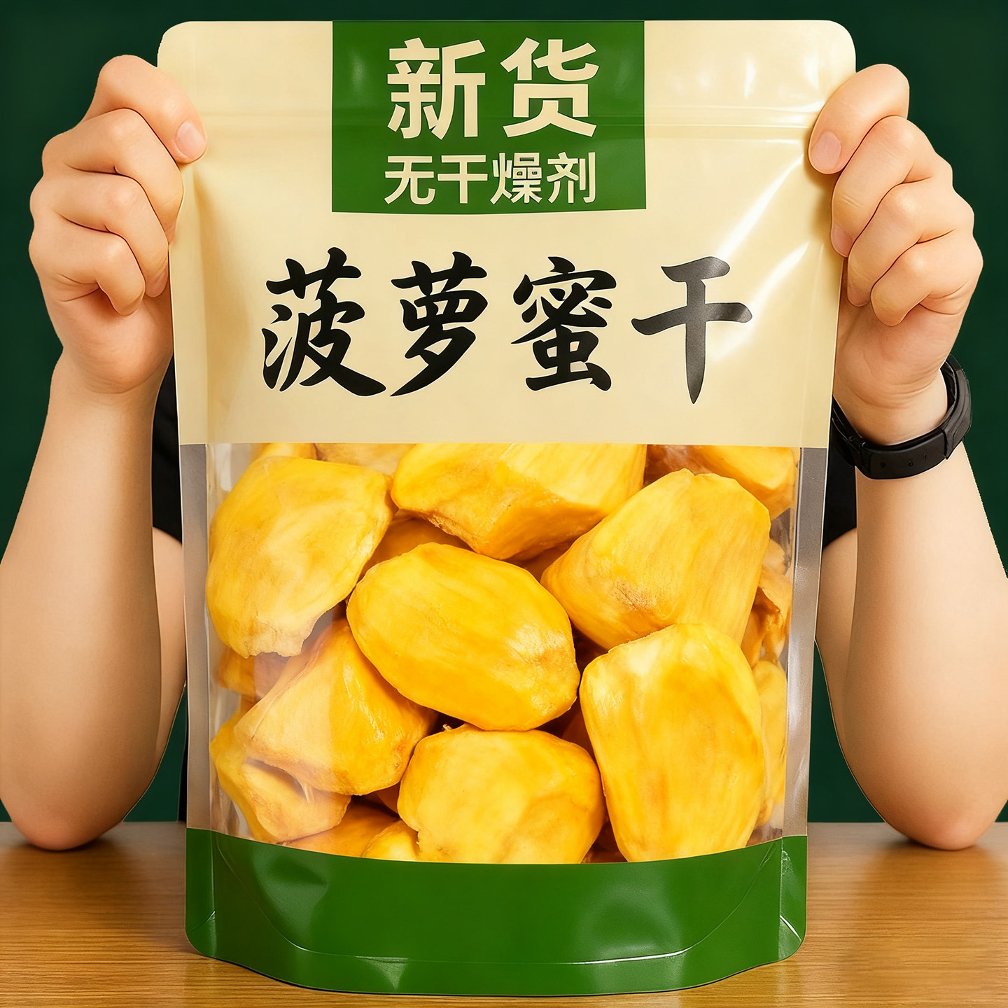 央妈推荐进口级越南菠萝蜜干脆片官方旗舰店无添加冻干零食小包装