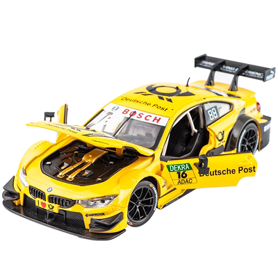 宝马M4DTM合金124仿真模型车