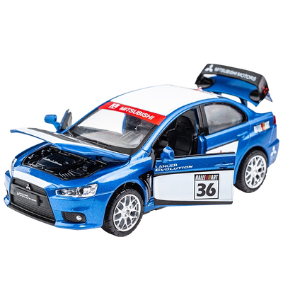 三菱EVOWRC拉力赛车合金模型车