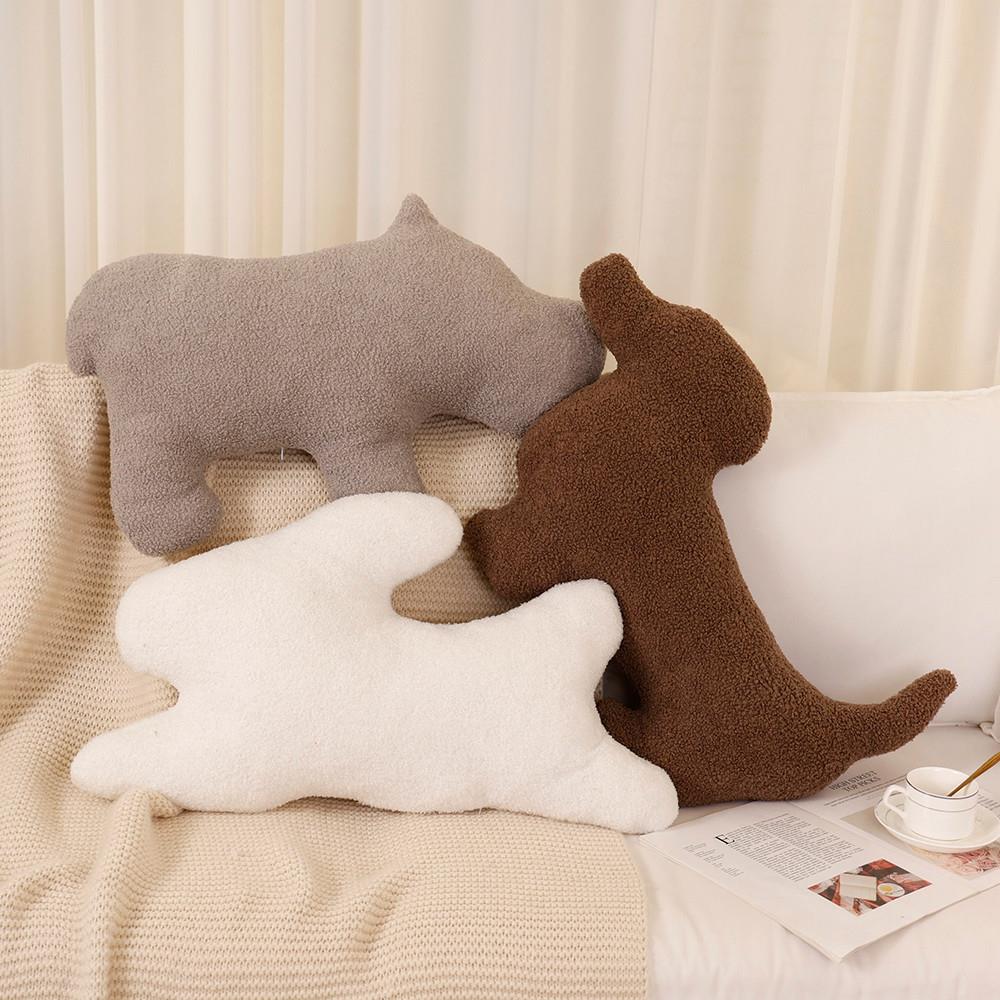 旺旺熊动物抱枕毛绒可爱卡通午睡趴枕儿童房玩偶送女友客厅沙发靠