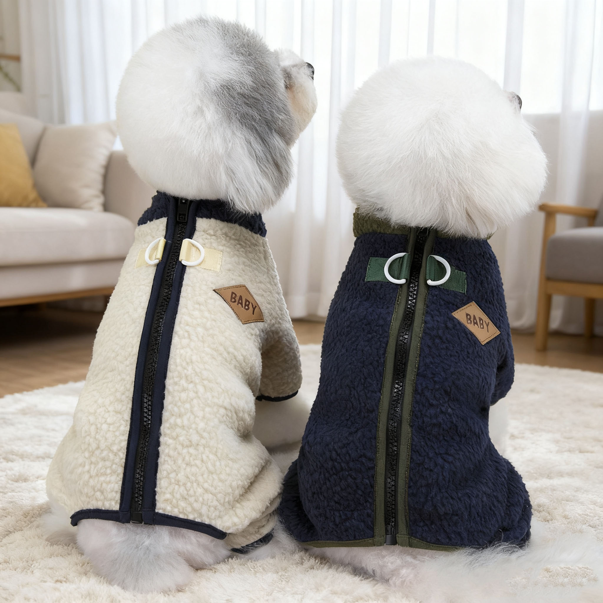 小型犬新款棉衣秋冬保暖加绒