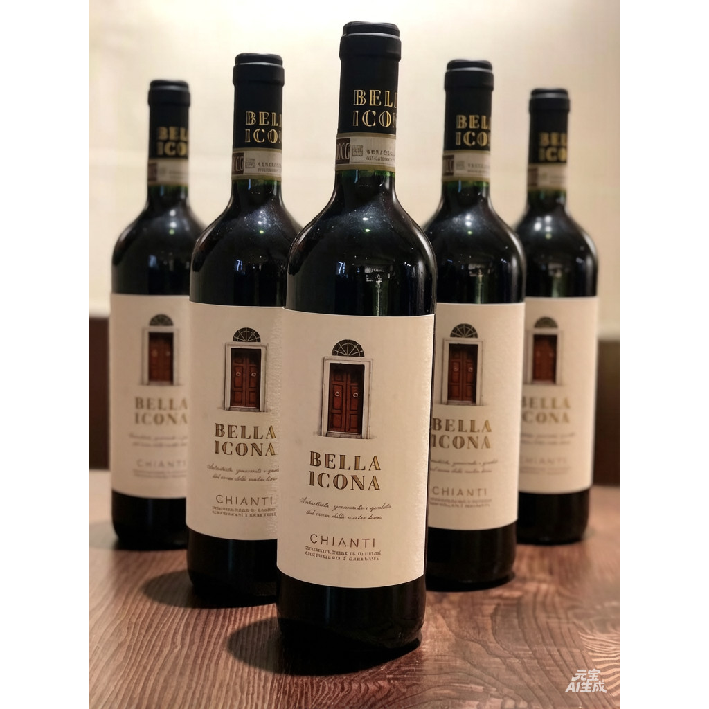 6瓶1箱 CHIANTI 意大利进口葡萄酒红酒托斯卡纳基安蒂DOCG