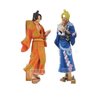 【X11】万代 眼镜厂 航海王 梦想的一枚2 艾斯 萨博景品手办