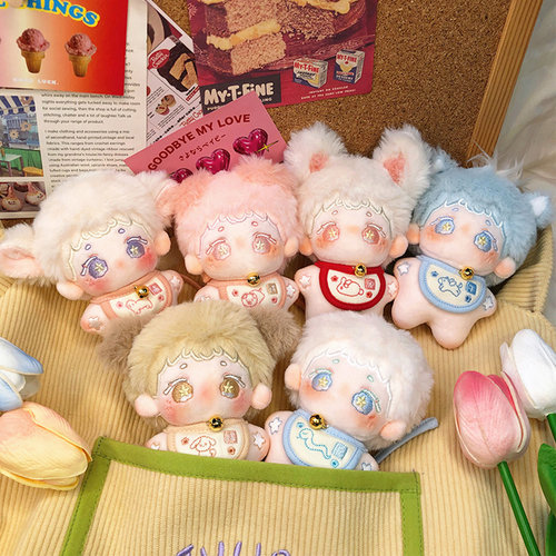 【X11】友丸没丸 星之比比十二生肖系列盲盒棉花娃娃可爱公仔