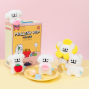 毛绒挂件可爱小狗背包挂饰快闪周边女生礼物玩偶 线条小狗 X11