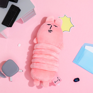 震动兔肠挂件创意潮玩周边抽象背包挂饰礼物 粉红兔子 X11
