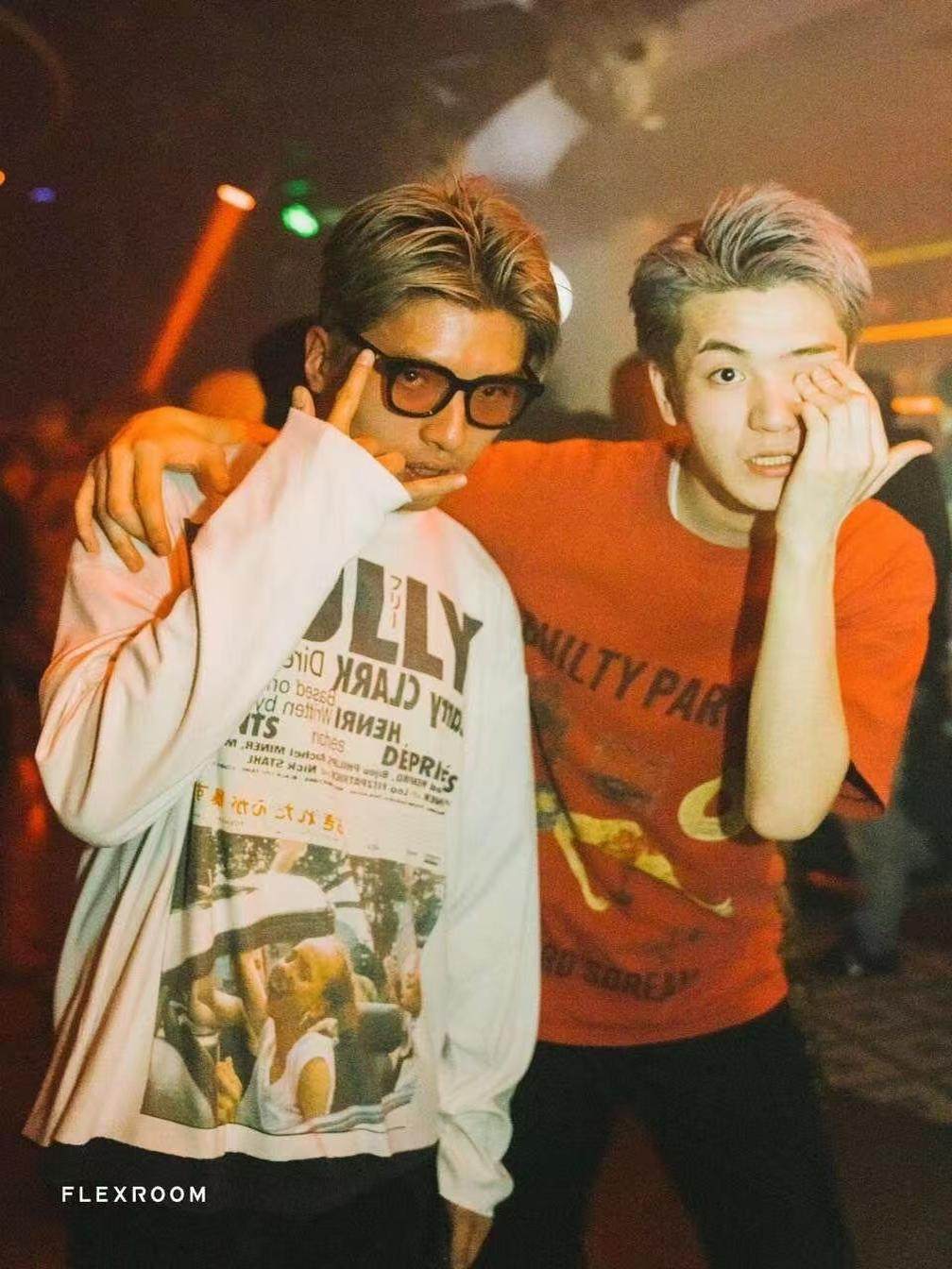 [Kanye's Source of Inspiration] Doll-Style Erd Bully Rich Kid Poster Round-Neck Printed Long-Sleeve Sweatshirt
