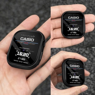 苹果手表S10表壳iwatch11硅胶适用appleS98S7654ultra3保护套高级