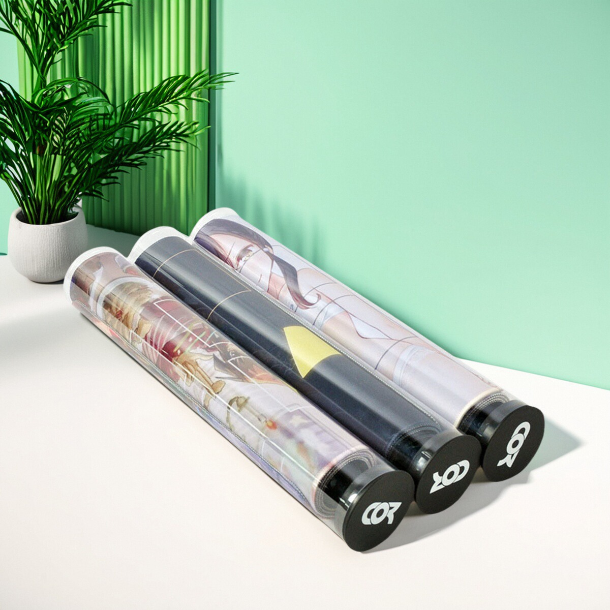 桌游卡垫游戏王对战垫防尘收纳筒