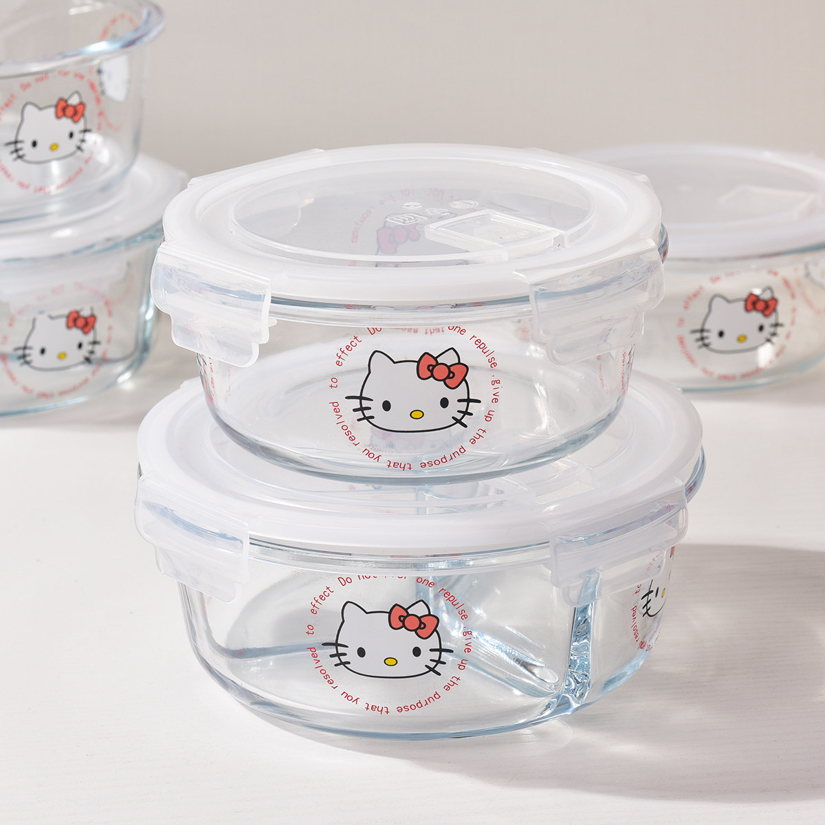 HelloKitty玻璃密封保鲜盒