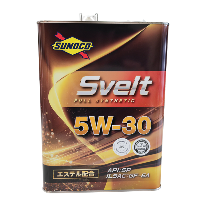 日本SUNOCO太阳 SVELT 5W30 SP 4升装 高性能混合酯全合成润滑油