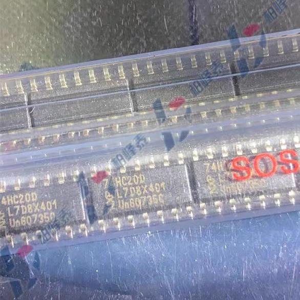 全新原装 74HC20D 74HC20 SOP-14窄体 3.9MM 可直拍