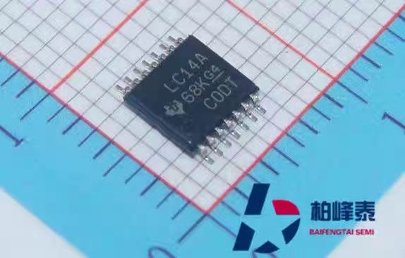SN74LVC14APWR 丝印：LC14A TSSOP-14 正品 IC配单 可直拍