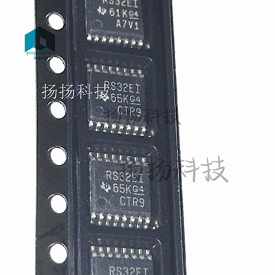 清仓TRS3232EIPWR TRS3232EIPW/G4丝印RS32EI TSSOP-16线路驱动器