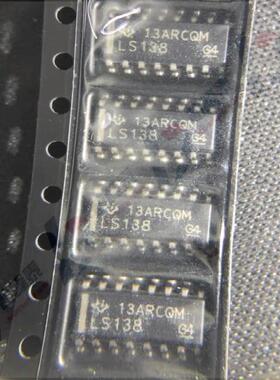 SN74LS138DR 74LS138M 贴片SOP-16 解码器/多路分解器 全新 直拍