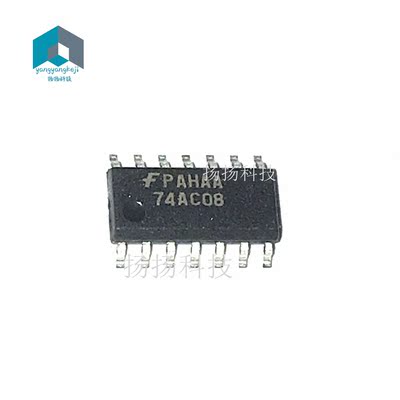 74AC08SCX 74AC08 SOP14封装 贴片 全新原装现货 可直拍