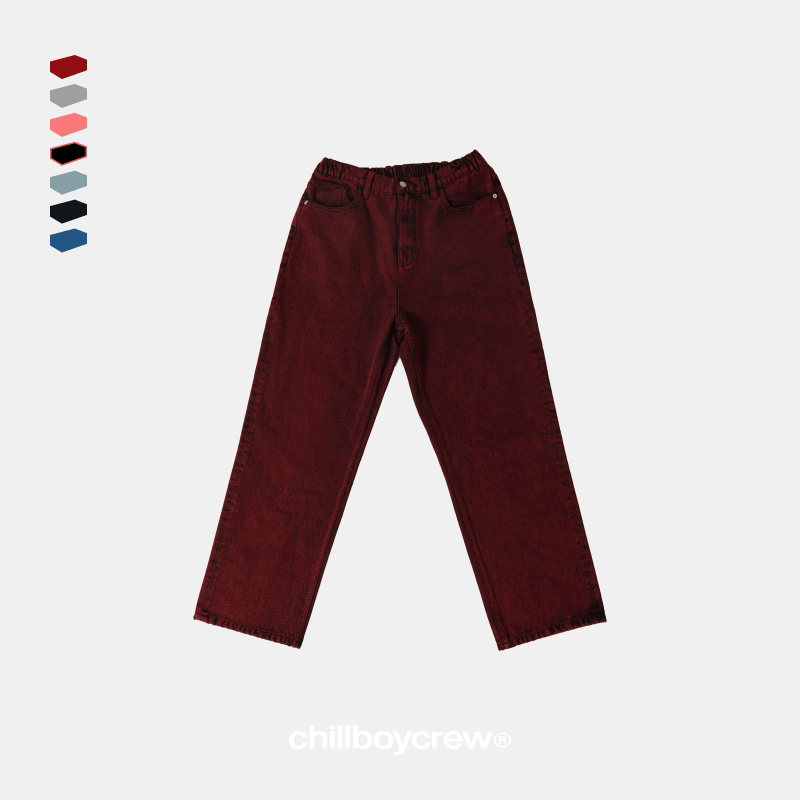 C11标准直筒微阔牛仔裤3代chillboycrew直筒牛仔裤CBC百搭神奇牛