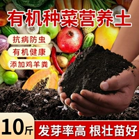 10 фунтов для посадки почвы для овощей [хорошее прорастание высокие корни и сильные саженцы]