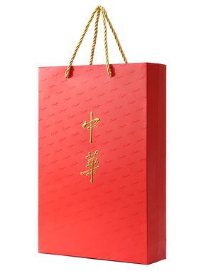 中华香烟手提纸袋玉溪利群九五至尊南京金中支通用牛皮纸手提袋子