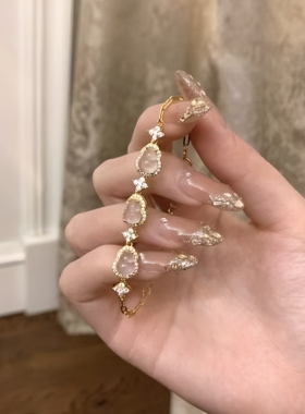 女锌合金满钻新中式简约葫芦平价
