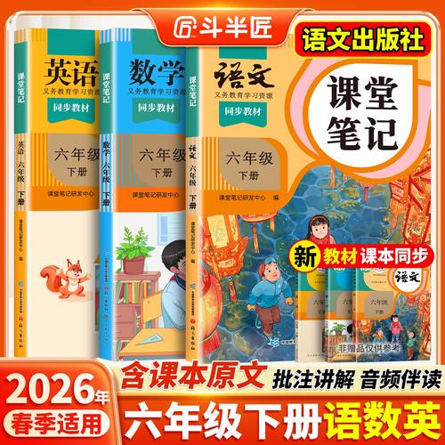 2025新版六年级上册下册课堂笔记