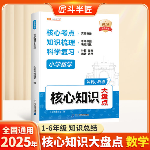 小学数学核心知识大盘点