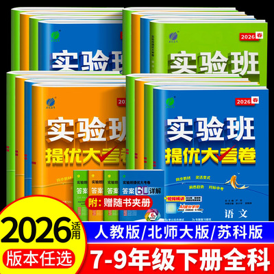 实验班提优大考卷七7-9年级下册