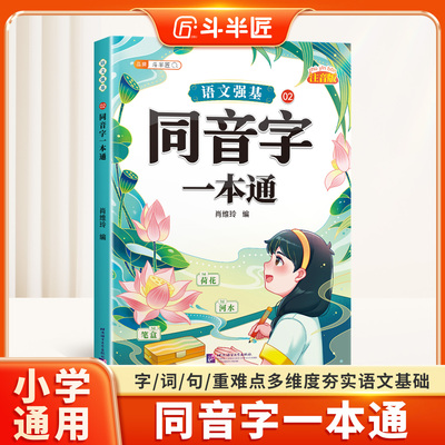 同音字一本通词语积累训练大全